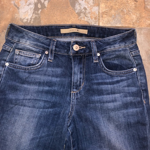 Joe’s Jeans Skinny Ankle Raw Hem High Rise Blanche - Picture 2 of 9